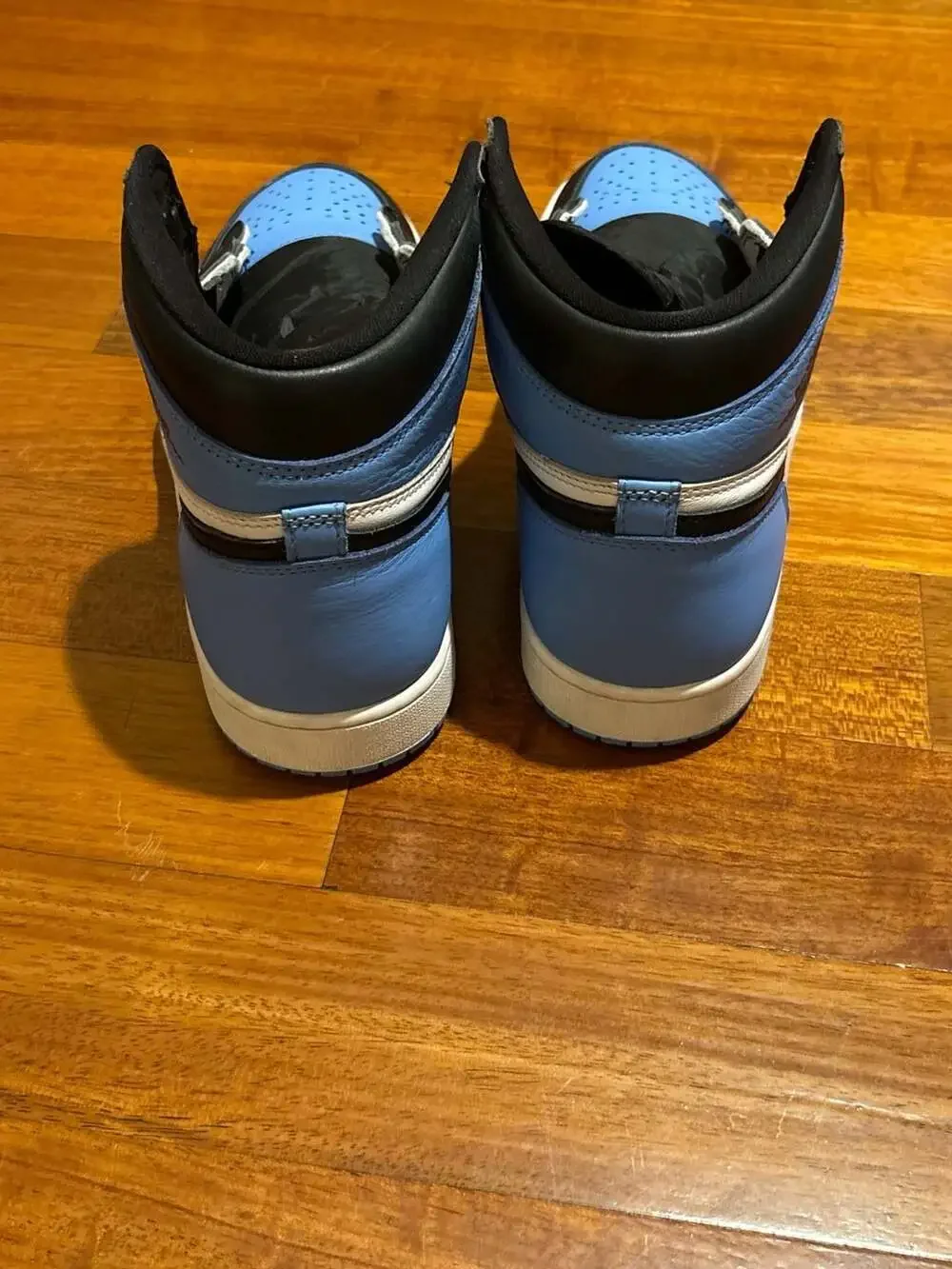 Nike Air Jordan 1 Retro High OG 'UNC Toe' University Blue/Black-White Size 12
